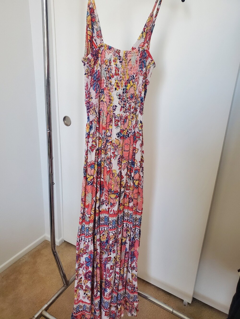 Angie Floral Maxi Dress Womens Medium - Picture 8 of 12
